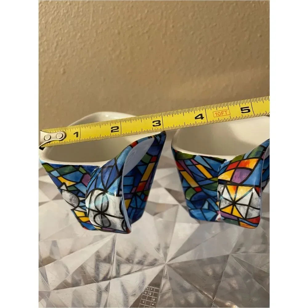 Barcelona Gaudi Mosaic Cappuccino Cups set of 2